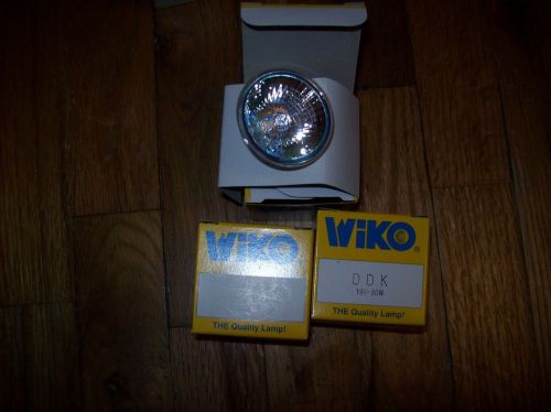 3 nos ddk 19 volt 80 watt projector lamp/bulb wico for sale