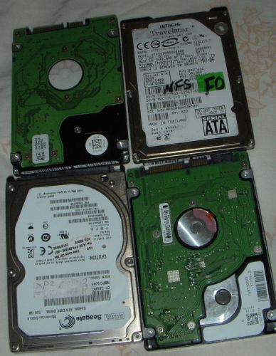 SATA  HDD 5x  for parts Lot28