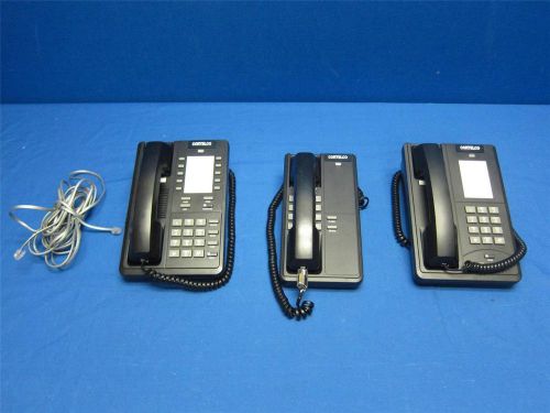 Lot of (3) Cortelco Phones 219000-VOE-27F 219200-VOE-27F 219300-VOE-27S