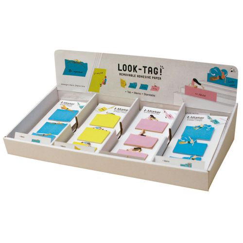 Look Tag - Unique Sticky Notes (Sports Series) - 24 Pcs Wholesale Bulk Lot