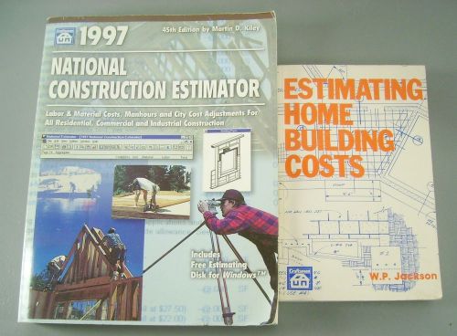 1997 national construction estimator remodeling building job cost price book lot for sale