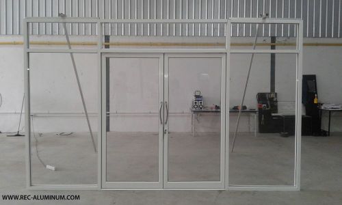 Commercial Aluminum Storefront Entry Doors