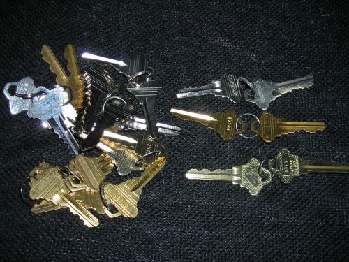 SCHLAGE ....brand new  generic SC-1 keyway, precut keys..keys..locks..locksmith