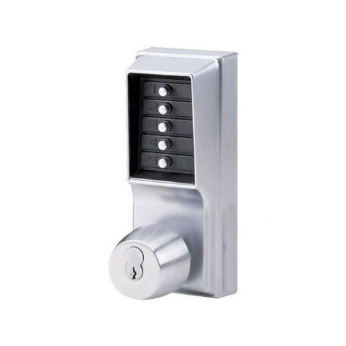 Simplex 1041B x US26D Mechanical Keypad Push Button Combination Lock Kaba-Ilco