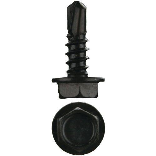 Install bay hwht812 1/2&#034; hex washer head screws, 500 per box for sale