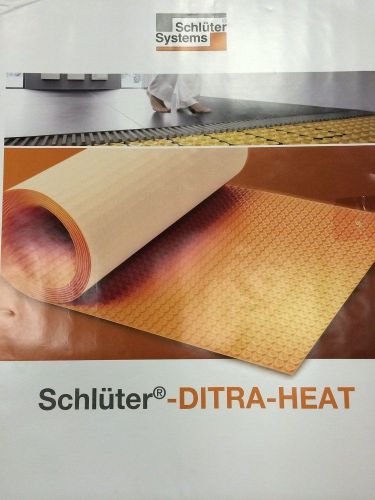 Schluter DH 512M DITRA-HEAT - Radiant Uncoupling Membrane Roll - 20&#039; x 3&#039; 3&#034;
