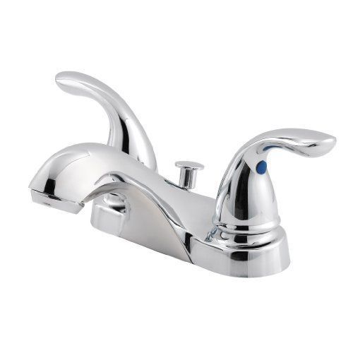 Pfister g143-5100 pfirst series 4-inch centerset bathroom faucet  polished chrom for sale