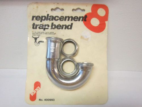 1 1/4 inlet replacement trap bend *new* for sale