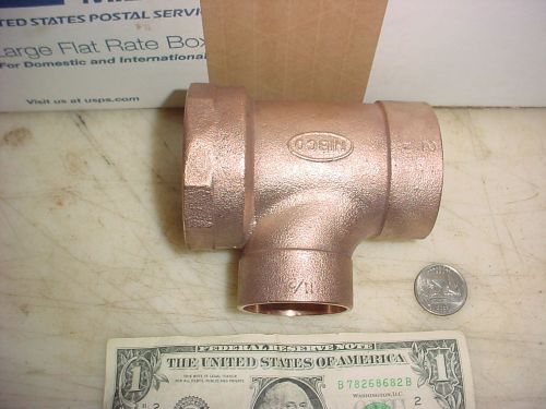 Nibco Clean out Reducer Tee DWV 2&#034; FIP cleanout by 2&#034; Copper by 1-1/2&#034; Copper