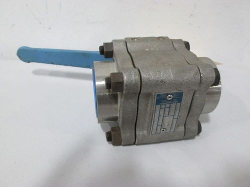 New neles jamesbury 1 1/4 4c 3600 mt1 2250 stainless 1-1/4in ball valve d311994 for sale