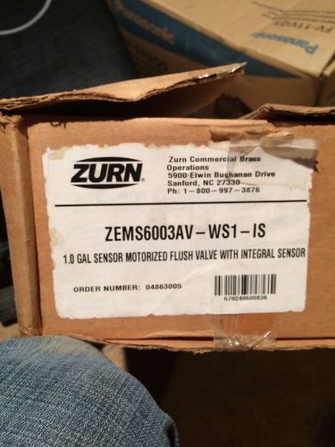 Zurn ZEMS6003AV-WS1-IS 1.0 Gallon Sensor Motorized Flush Valve Make An Offer!!!