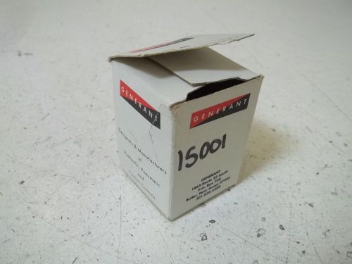 GENERANT Q41 QUICK OPENING ON/OFF VALVE *NEW IN A BOX*