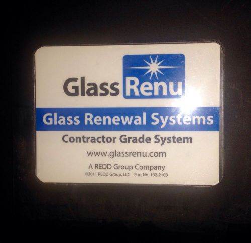 Glass Renu Starting Kit