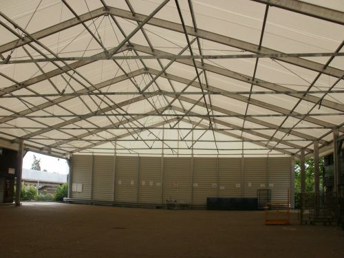 TEMPORARY CANOPY, WAREHOUSE BUILDING, MOVABLE, QUICKLY ERECTED