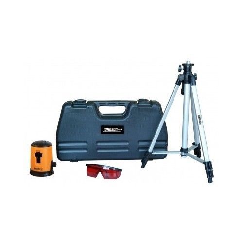 Automatic leveling laser tool kit w/ tripod self levels cross line 100&#039; range for sale