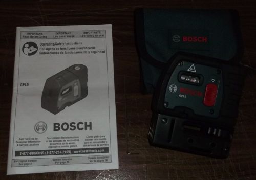 Bosch gpl5 5-point self-leveling alignment laser for sale