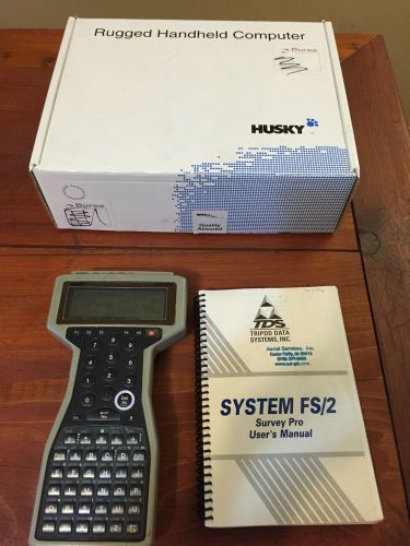 Husky mp2500 fs/3 data collector with tds survey pro 4.4 robotics total station for sale