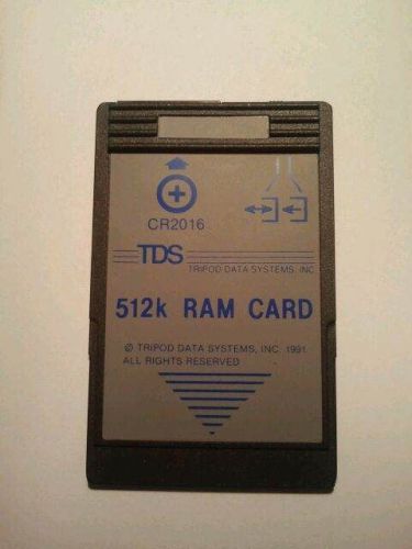 TDS 512K RAM Card for HP 48GX Calculator (Battery Backed)