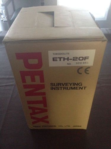 NEW Pentax ETH-20F Electronic Theodolite