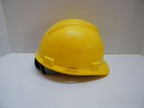 MSA Protective Helmet Hardhat Type Medium Yellow Size Adult