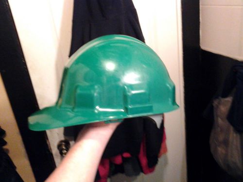 Green Construction Hat