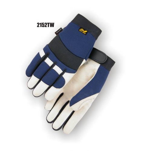 Majestic 2152TW  Pigskin Waterproof Winter Thinsulate Work Gloves XL 12 Pair