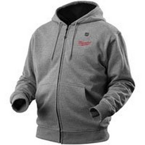 Milwaukee tool 2373 medium gray m12 cordless heated hoodie for sale