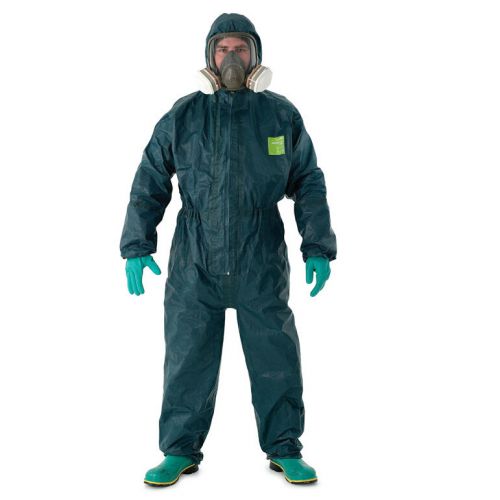 Chemical Hazard Kit Protective Coverall Hazmat Suits + Mask + Boots + Gloves Kit