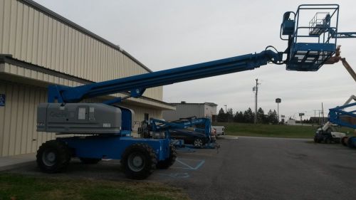 1999 genie model s60 4x4 dual fuel 60&#039; straight boom lift with new engine for sale
