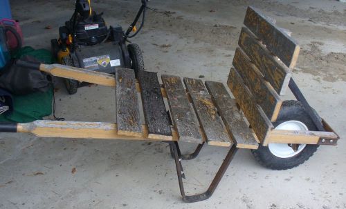 brick, block, tile wheelbarrow with solid tire - pick up only