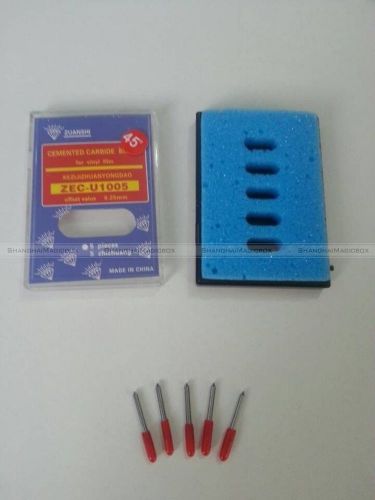 Sm7 5pcs/set 45 degrees cemented carbide vinyl cutting plotter blade for roland for sale