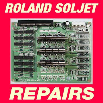 Roland Soljet Head Board Repair SC545-ex, SJ540 XC540