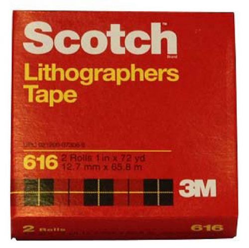 3M Scotch 616 1&#034; lithographers tape - Lot of 7