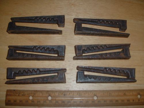 6 SETS OF USED 4 INCH HEMPELS STYLE QUOINS