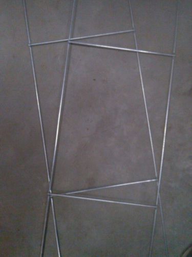 55 -10&#034;x30&#034; &#034;H&#034; Wire Step Stakes - Yard Sign Wire Stands - Political Campaigns