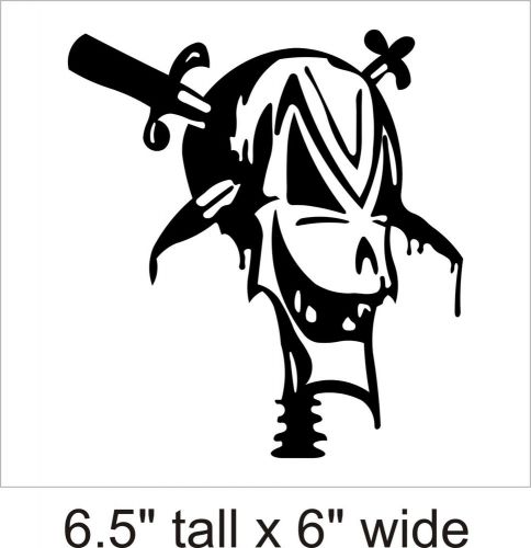 2X Skull Removable Wall Art Decal Vinyl Sticker Mural Decor-FA251