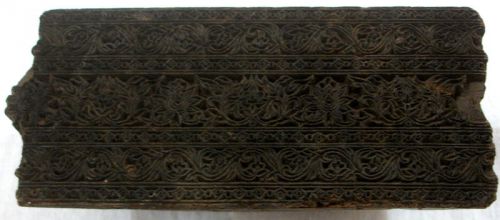 Vintage used wooden printing sari heena blocks stole crafts fabric antique block for sale