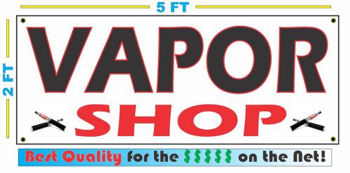 Vapor shop full color banner sign smoke c store electronic cigarette e-cig for sale