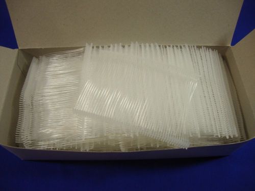 5000 new clear 3&#034; tagging fasteners garment merchandise price tags for sale