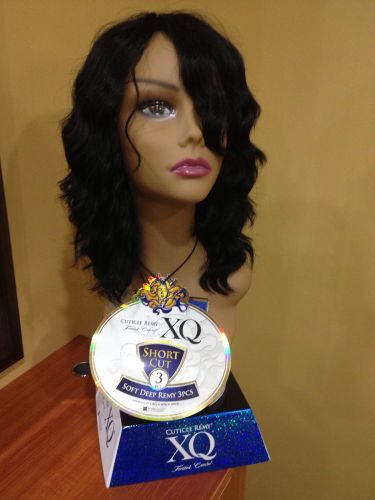 100% Remy Human Hair Cuticle XQ Mannequin Head With Hair #005