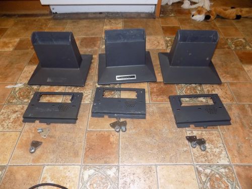 (1) minitronix pos stand w/backplate and mounting brackets for sale