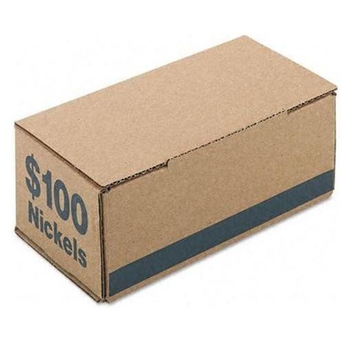 Pm Securit $100 Coin Box [nickels] - - External Dimensionscardboard - (pmc61005)