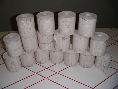 Lot of 17  POS Cash Register Thermal Paper Rolls 3 1/8&#034; x 220&#039;  - Under $2 each!