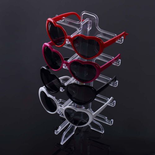 New Sun Glasses Glasses Plastic Five-story Frame Display Show Stand Holder HX