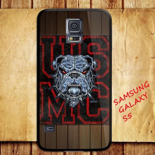 iPhone and Samsung Galaxy - USMC Dog Marine Corps Logo - Case