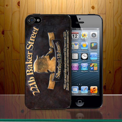 New Sherlock Holmes Baker Street logo Case cover For iPhone and Samsung