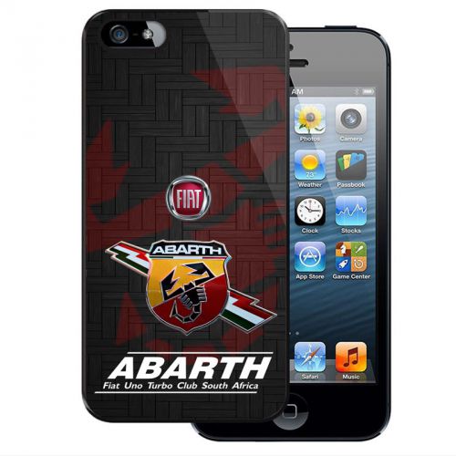 Fiat 500 Abarth Car Racing Logo iPhone 4 4S 5 5S 5C 6 6Plus Samsung S4 S5 Case
