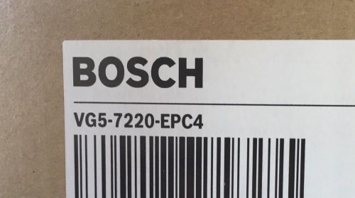 VG5-7220-ECP4 Bosch HD PTZ Network Camera