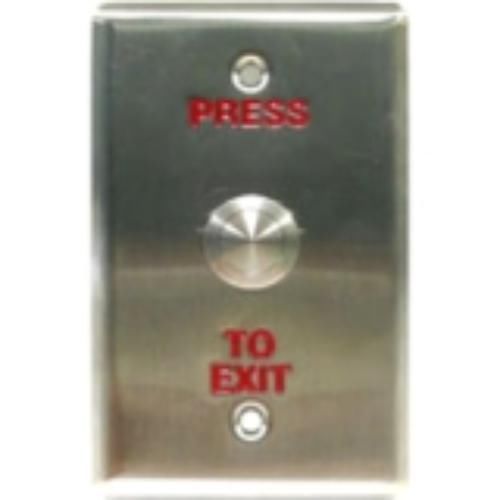 Vision Systems Geovision 81-PB410-001 Pb41 Push Button W:76mm Red (81pb410001)