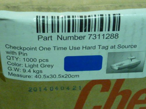 Checkpoint 7311288  1000  Hard Tag at Source Security Tags with Pins NEW